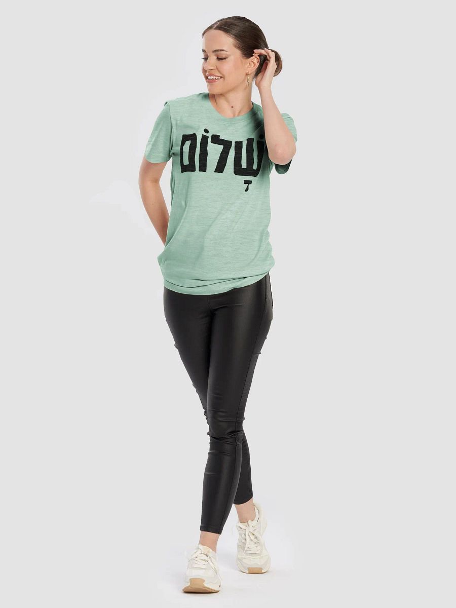 Shalom (שלום) - Unisex Black Font product image (3)