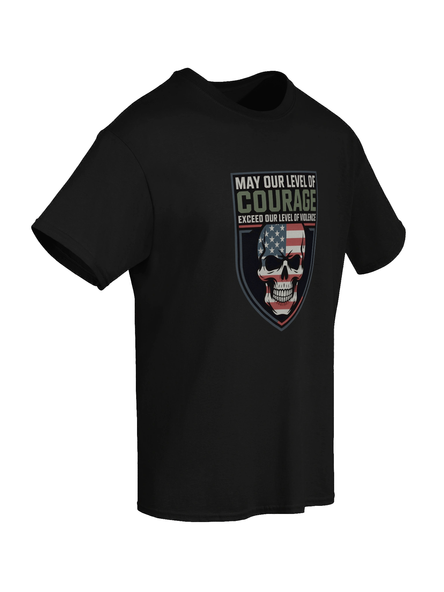 Courage Emblem Flag T-Shirt product image (60)