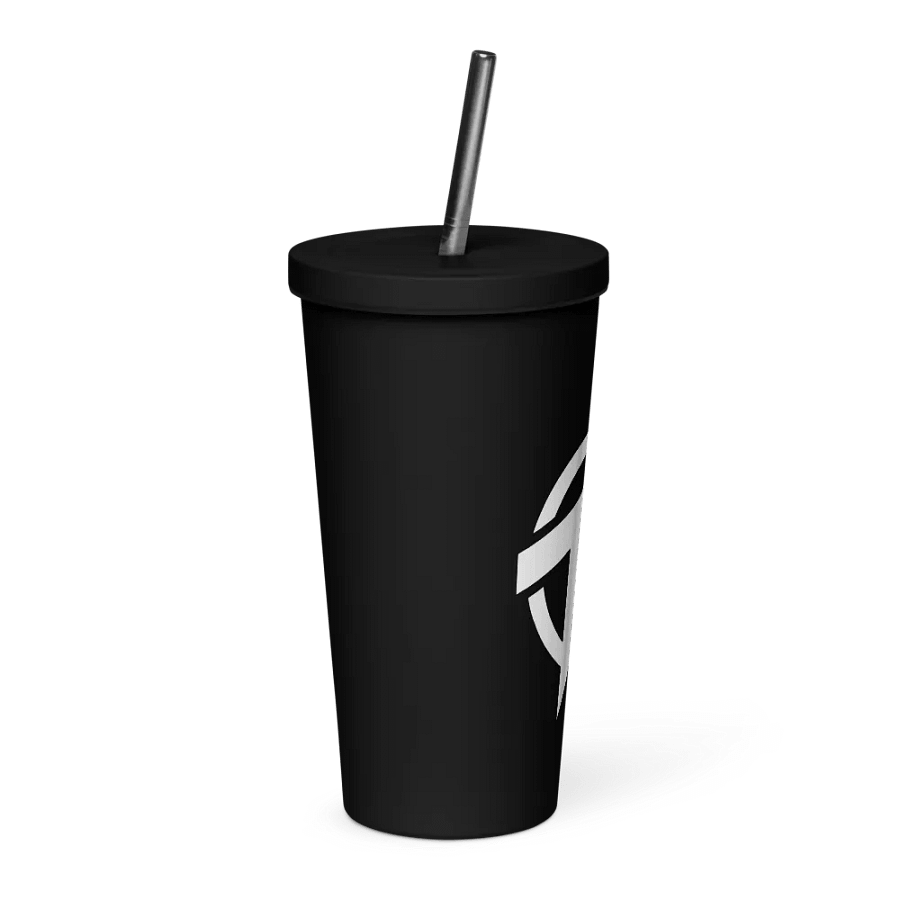 TopFrag™ Insulated Tumbler with a Straw product image (4)