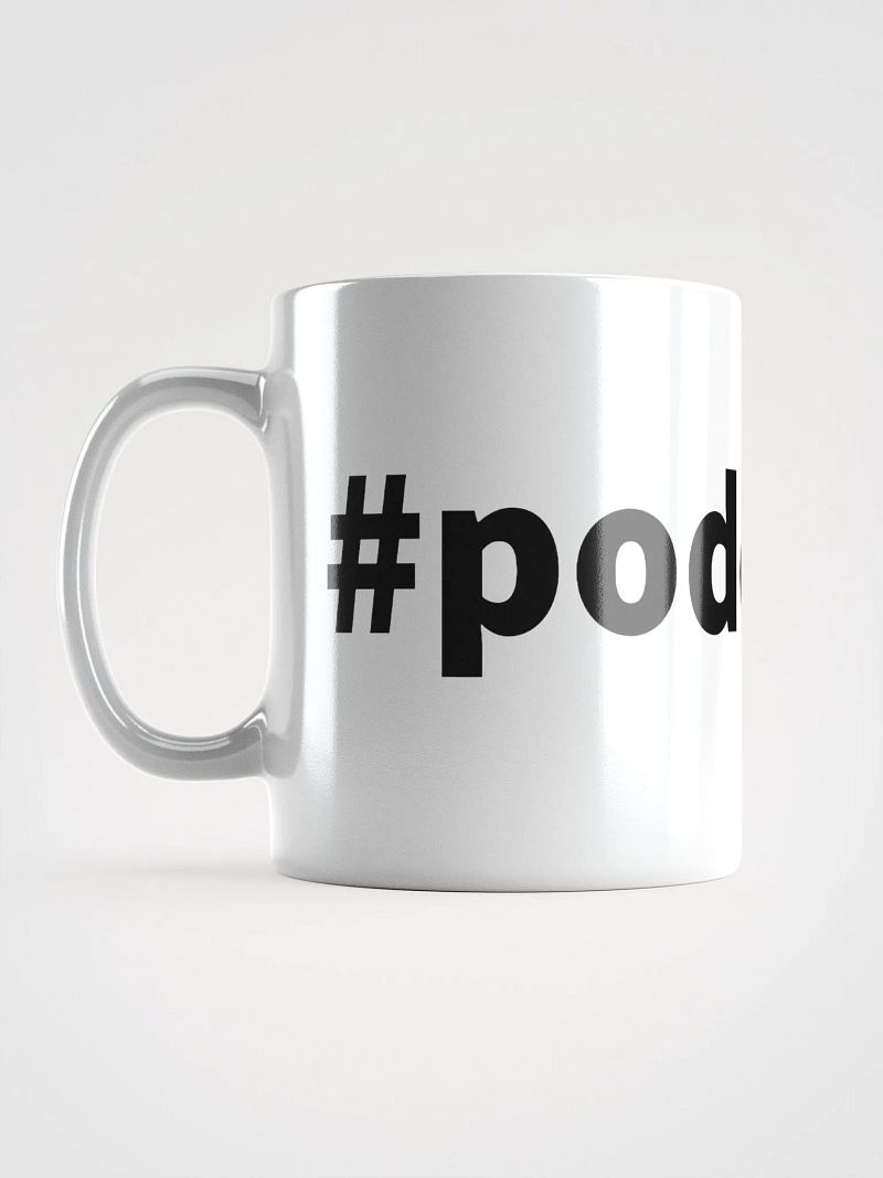 Podcaster Hashtag Mug