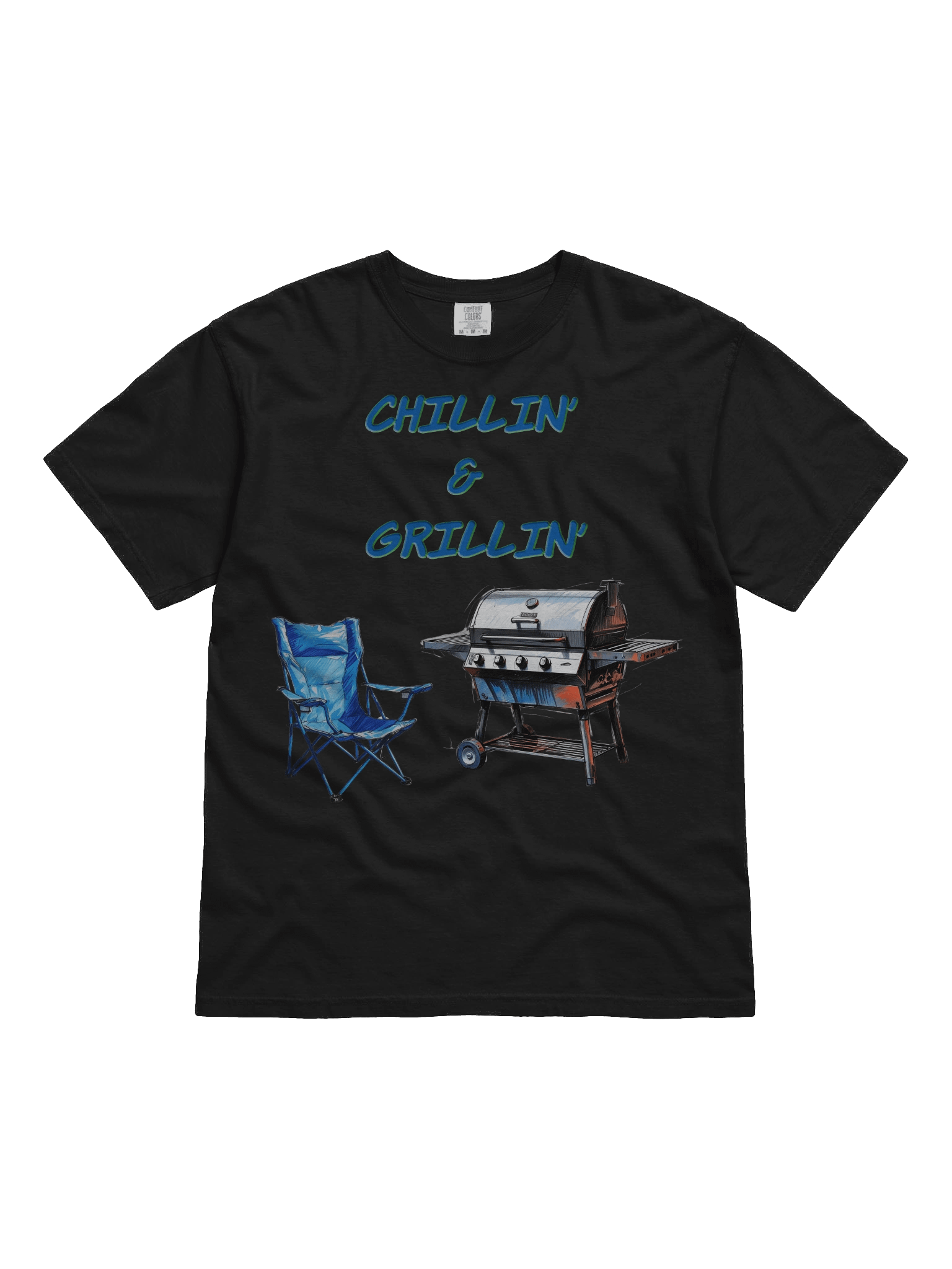Chillin' & Grillin' tshirt product image (1)