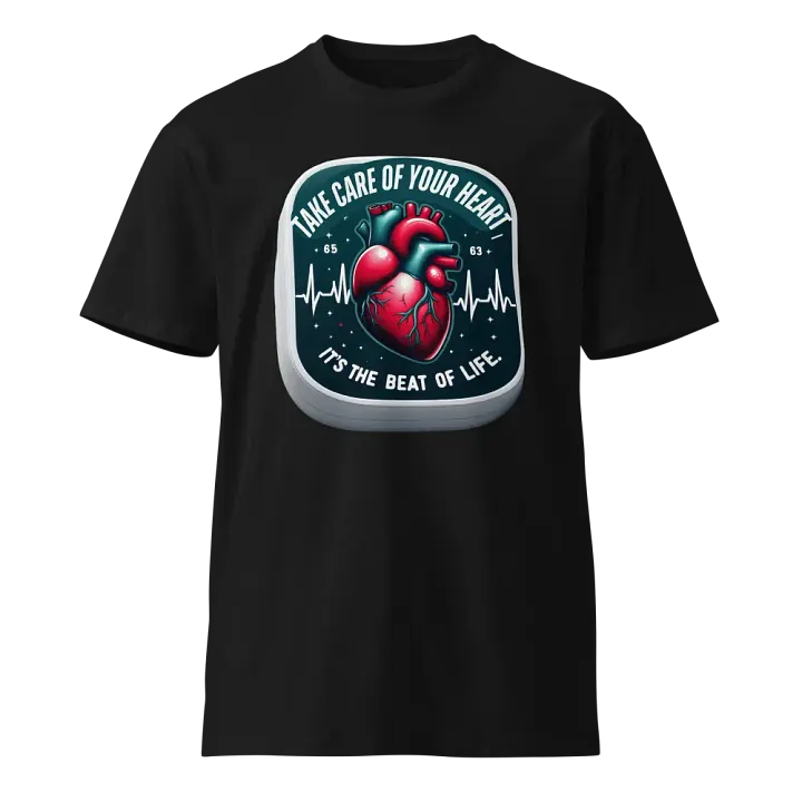 Heartbeat of Life Unisex Premium Tee product image (1)