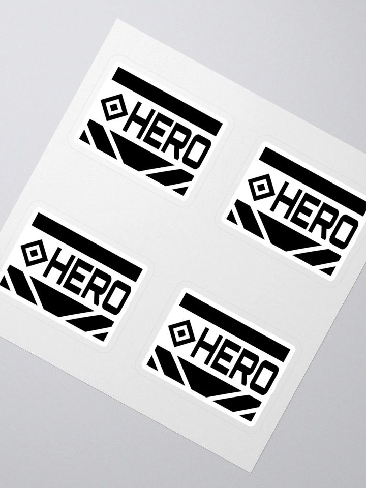 「 HERO 」 Logo Sticker (4-Pack) product image (2)