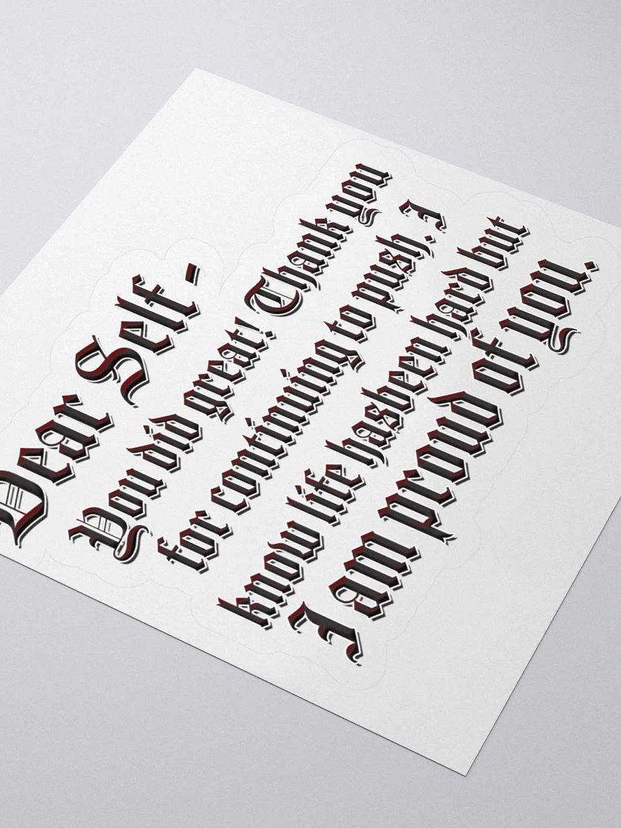 Positivity Dear Self - Sticker product image (11)