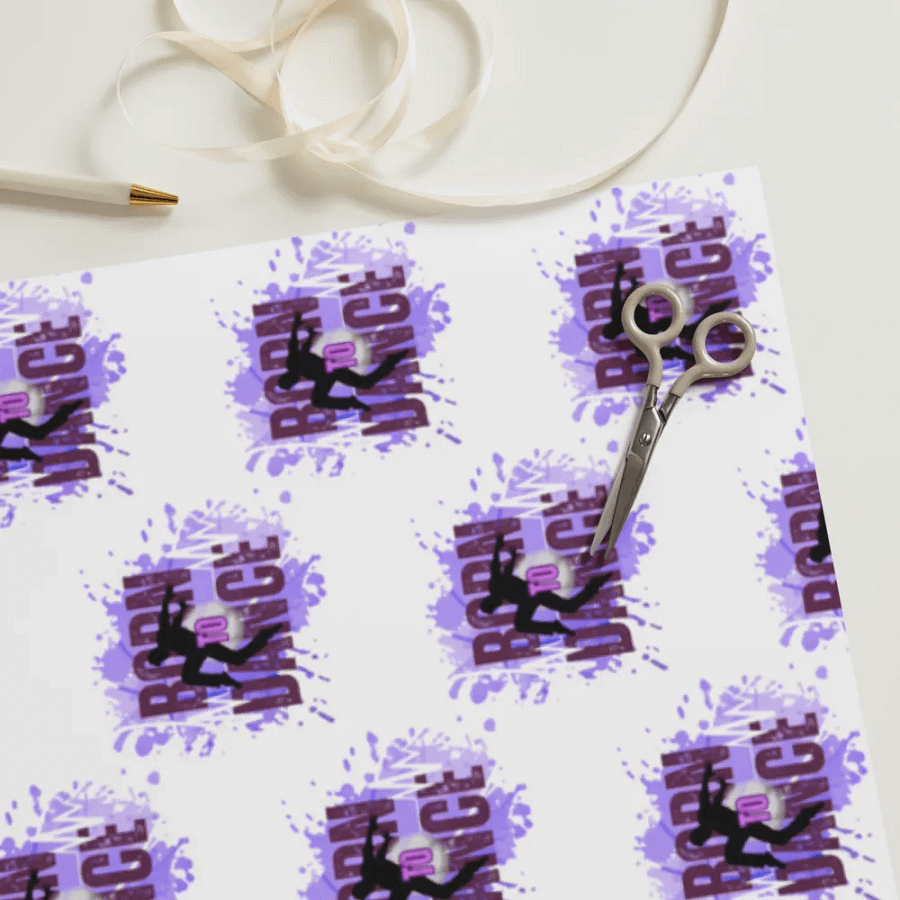 Born To Dance His Silhouette Wrapping Paper Set product image (11)