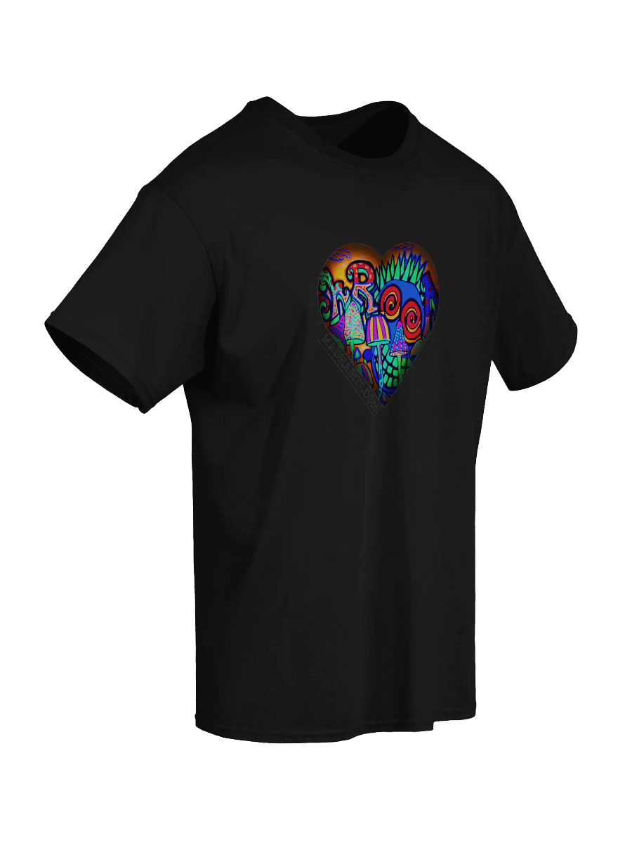 Psychedelic Mushrooms Heart Tee product image (34)