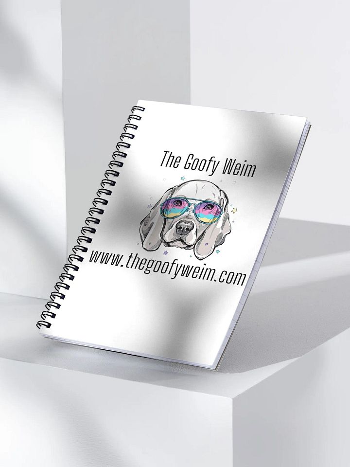 The Goofy Weim Logo Merch - Spiral Notebook product image (1)