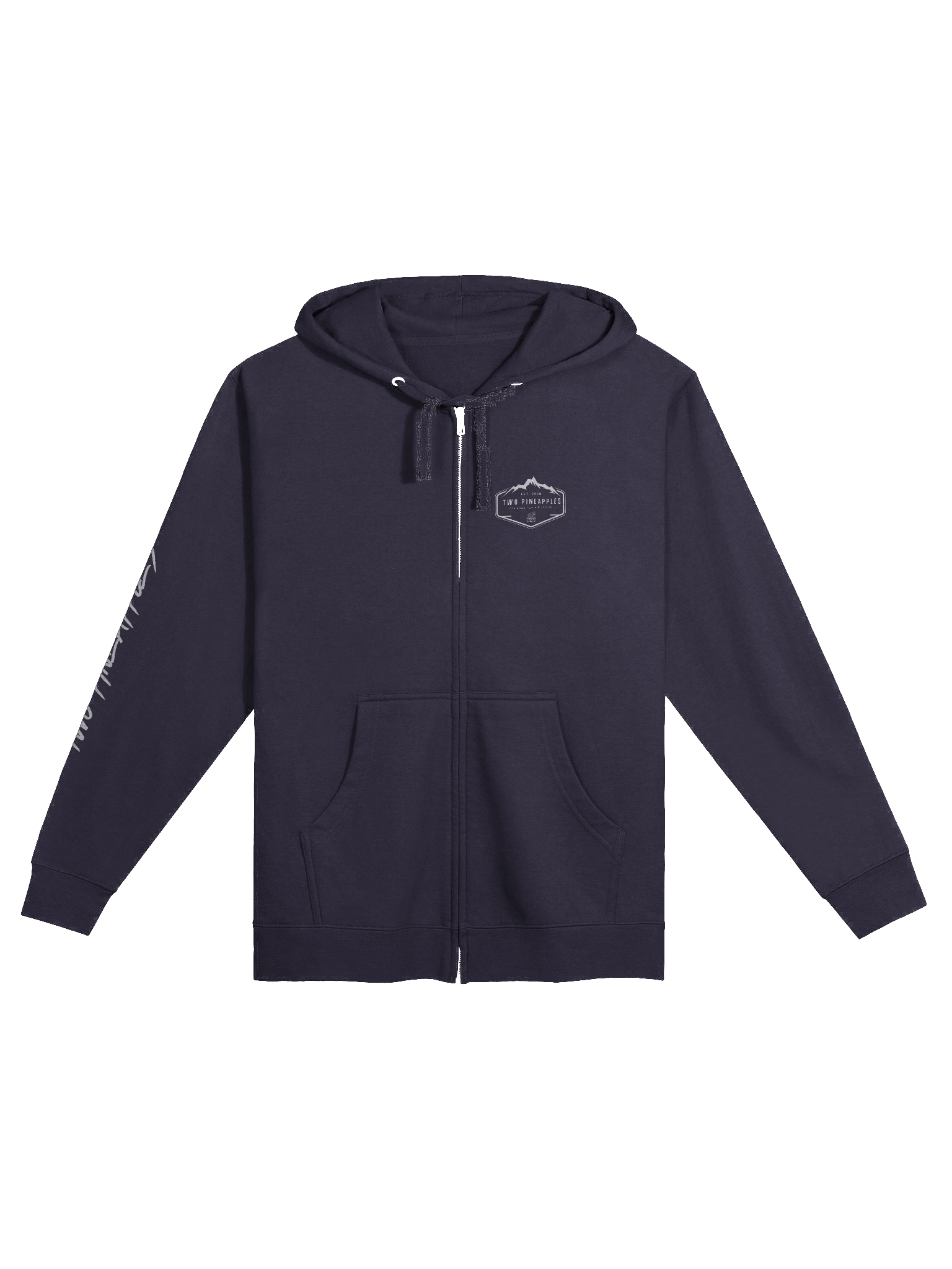 Fleece Zip Up Hoodie Independent Trading Co. product image (10)