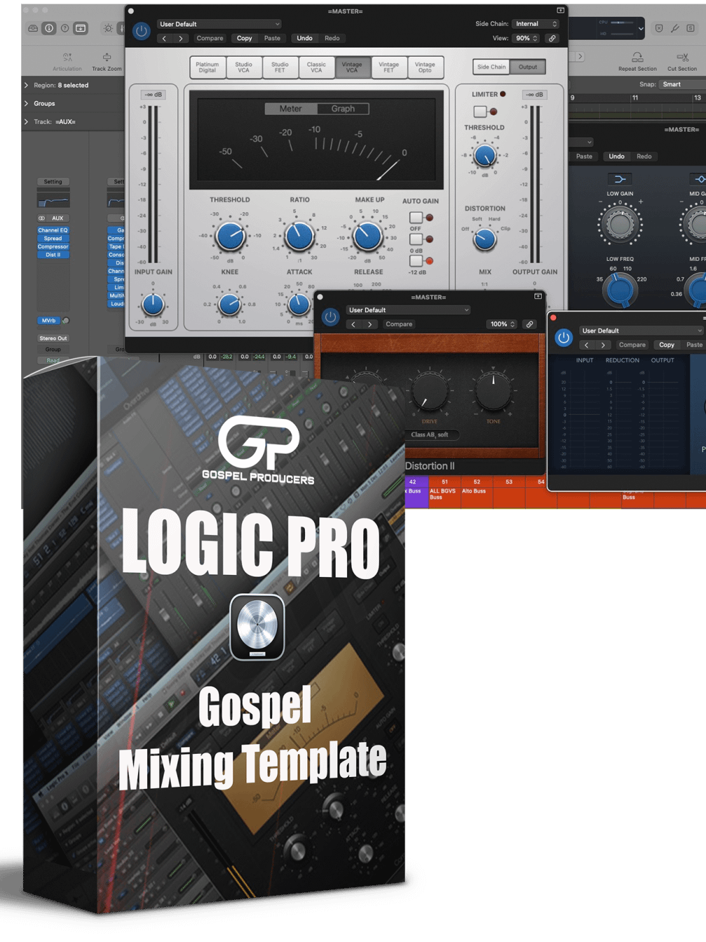 Gospel Mixing Template For Logic Pro product image (1)