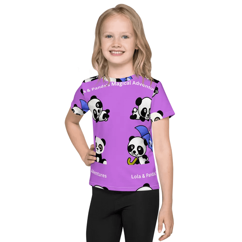 Lola & Panda's Magical Adventures Crew Neck T-Shirt