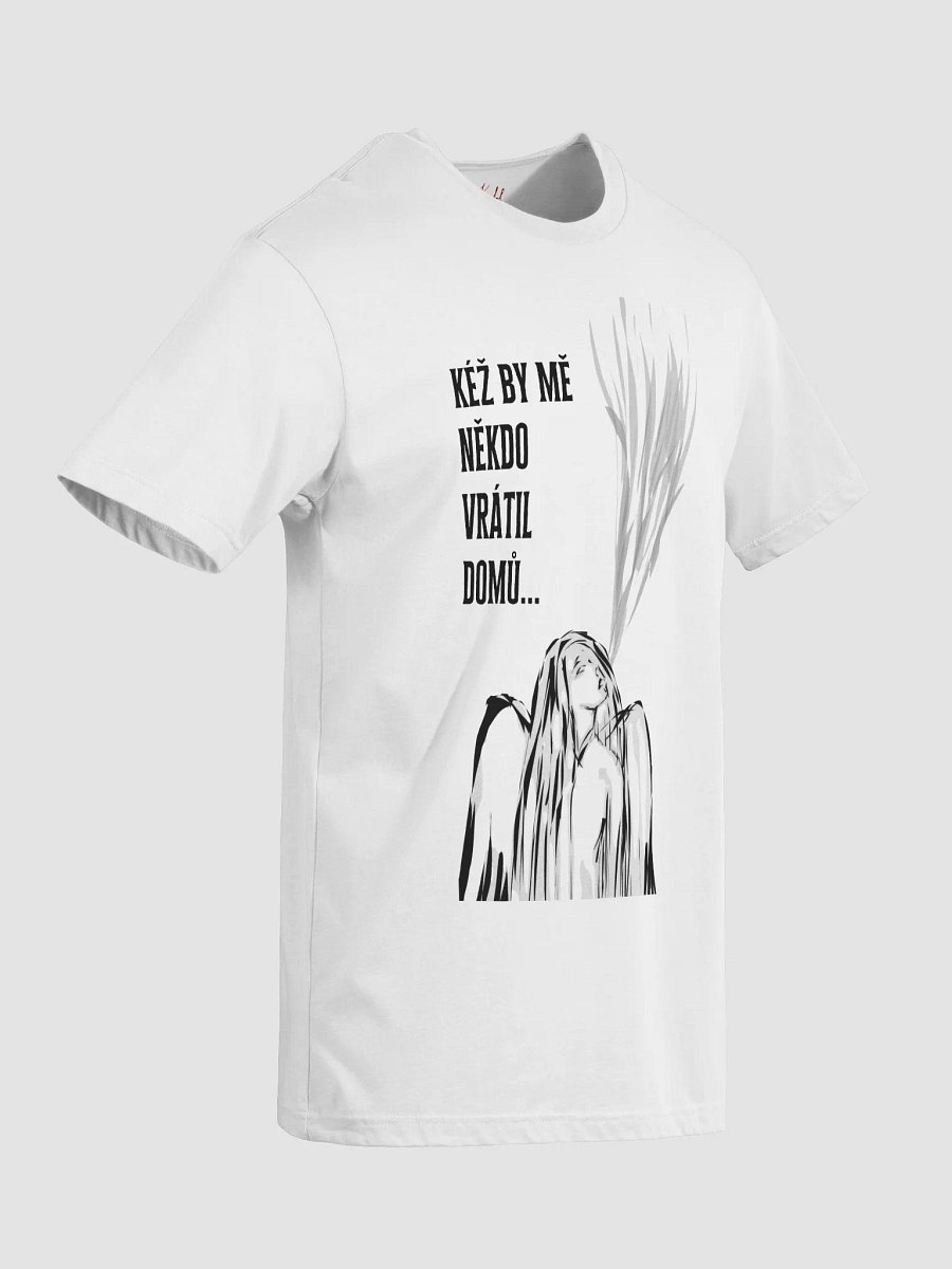 Kéž by mě někdo vrátil domů Red T-shirt product image (3)
