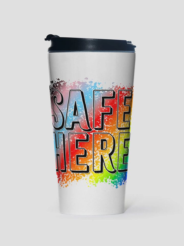 Safe Here Travel Mug product image (1)