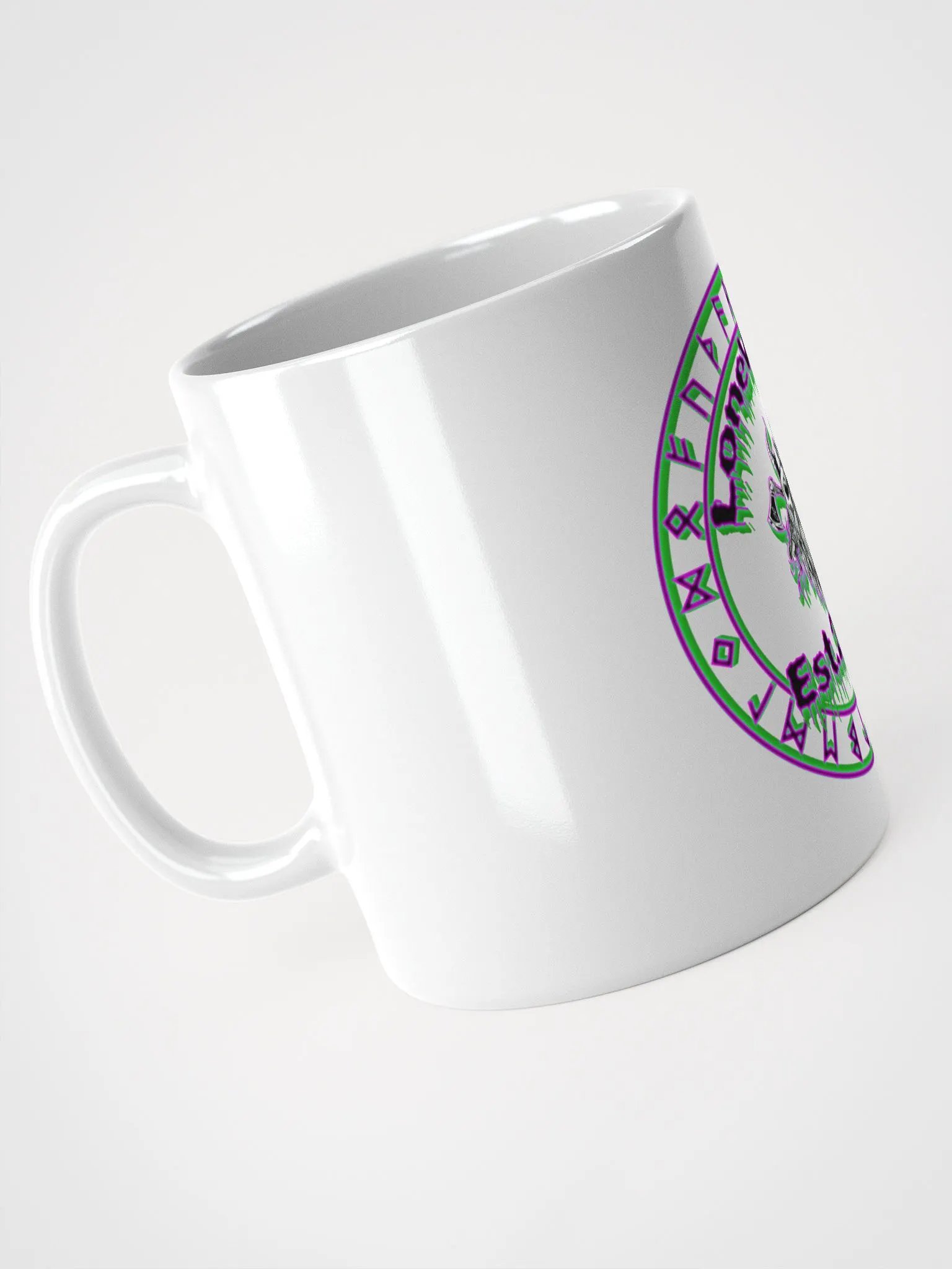 LoneVikingTTV Glossy white Mug product image (6)