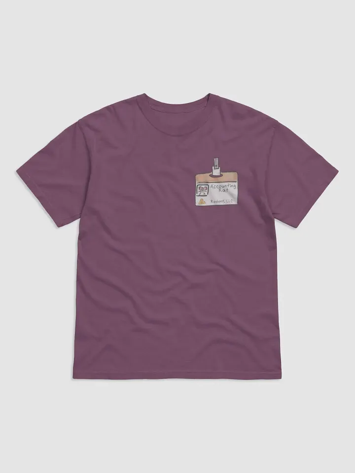 Accounting Rat T Shirt product image (3)