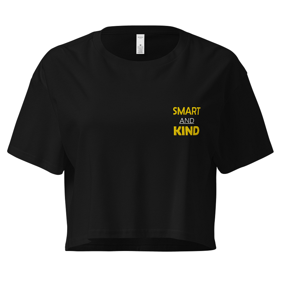 SMART & KIND (EMBROIDERED) Black product image (1)