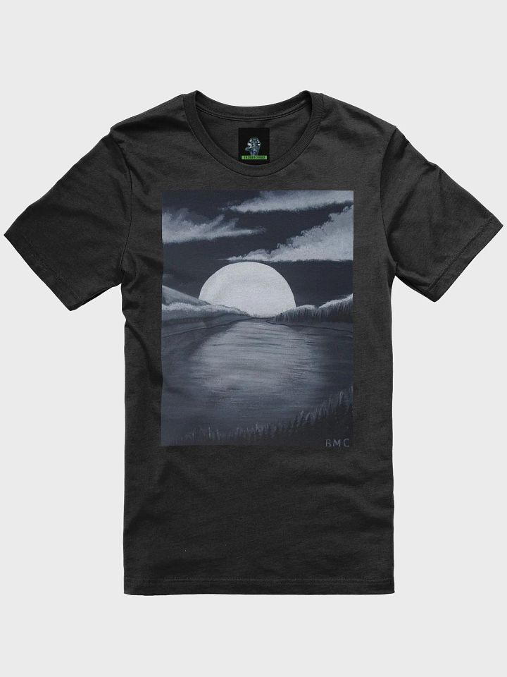 Moonlit Serenity Landscape T-Shirt product image (1)