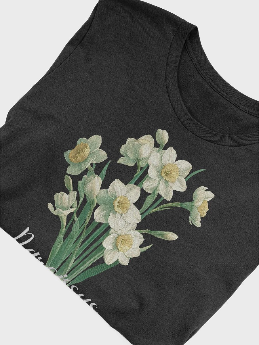 Narcissus Birth Month Flower Tee: Reflecting Faithfulness, Good Wishes, Respect: Perfect December Gift for Her product image (4)