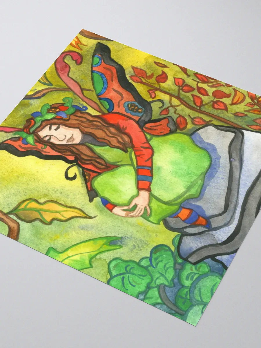 Golden Leaves Sticker product image (6)