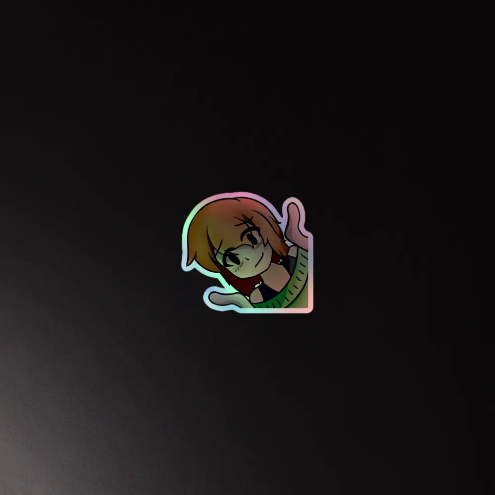 Miko Shrug Holo-Sticker! product image (4)