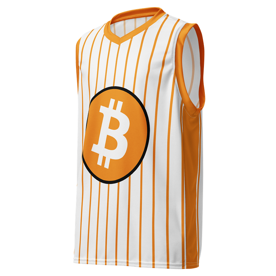 Satoshi Bitcoin Jersey (White) product image (4)