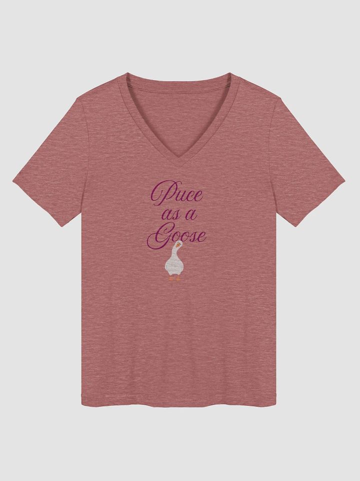 Puce as a Goose Women's V-Neck Tee product image (1)