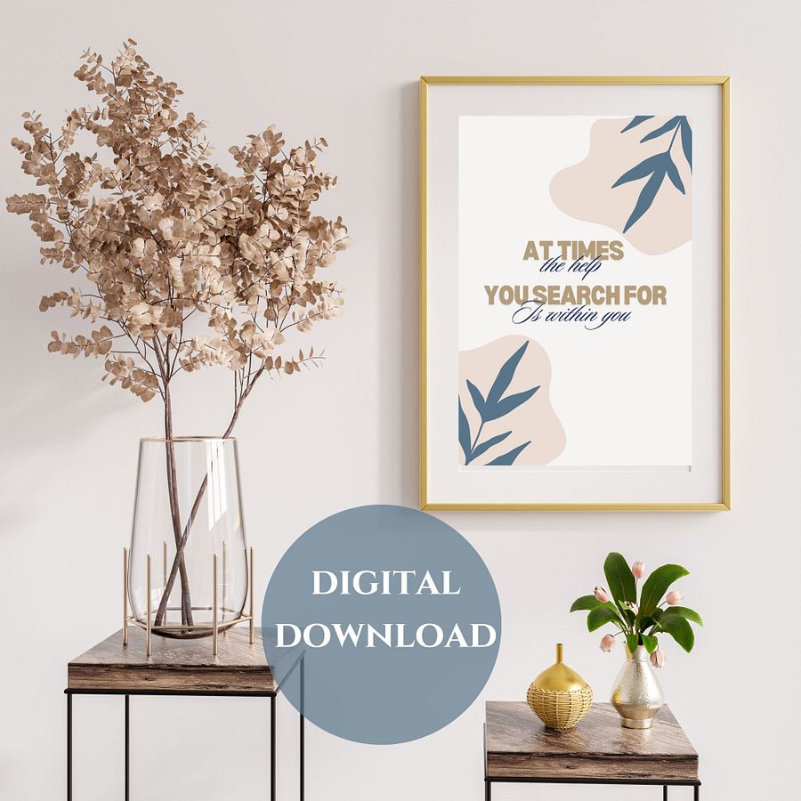 Help Within Printable Wall Art product image (4)