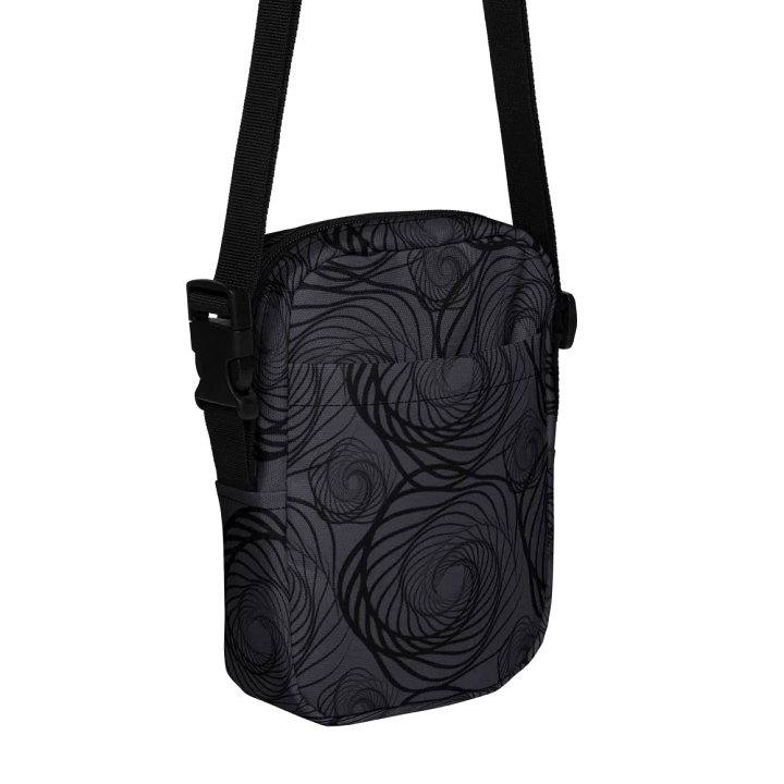 Spiral Noir All-Over Crossbody Bag for dads men boys product image (1)