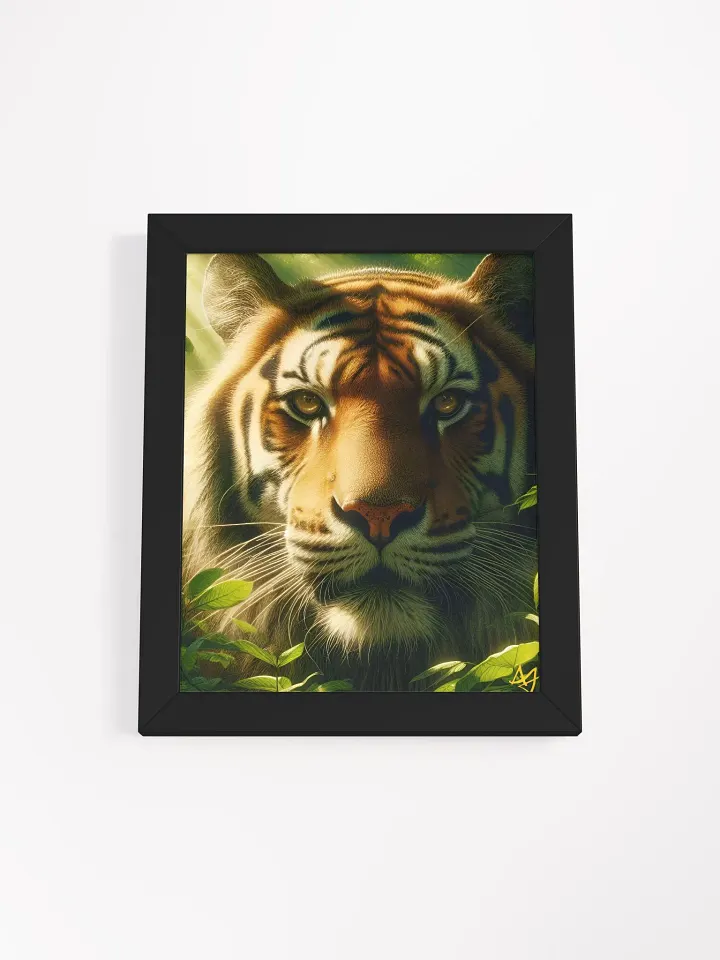 On the Hunt by Arthur Taylor: Wall Art AI Generated Print (Framed High-Quality Matte Poster) product image (1)