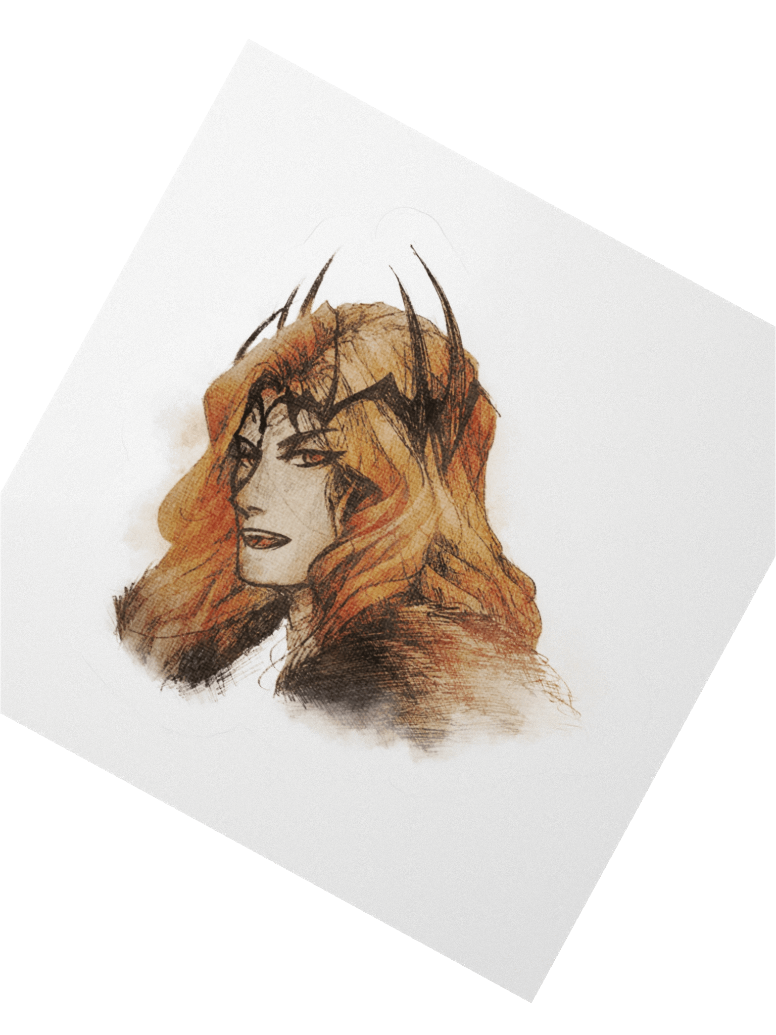 Mairon sketch - sticker product image (4)