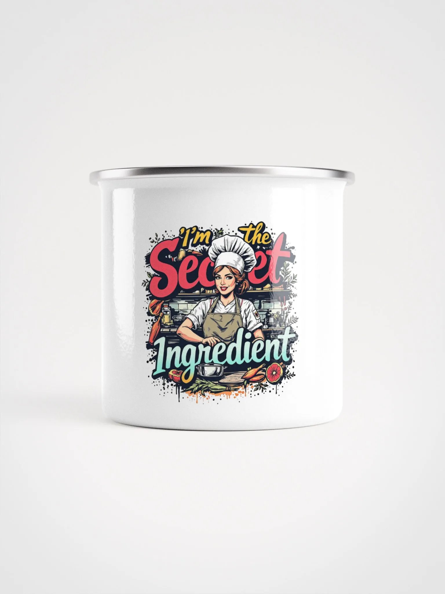 Secret Ingredient Enamel Mug product image (2)