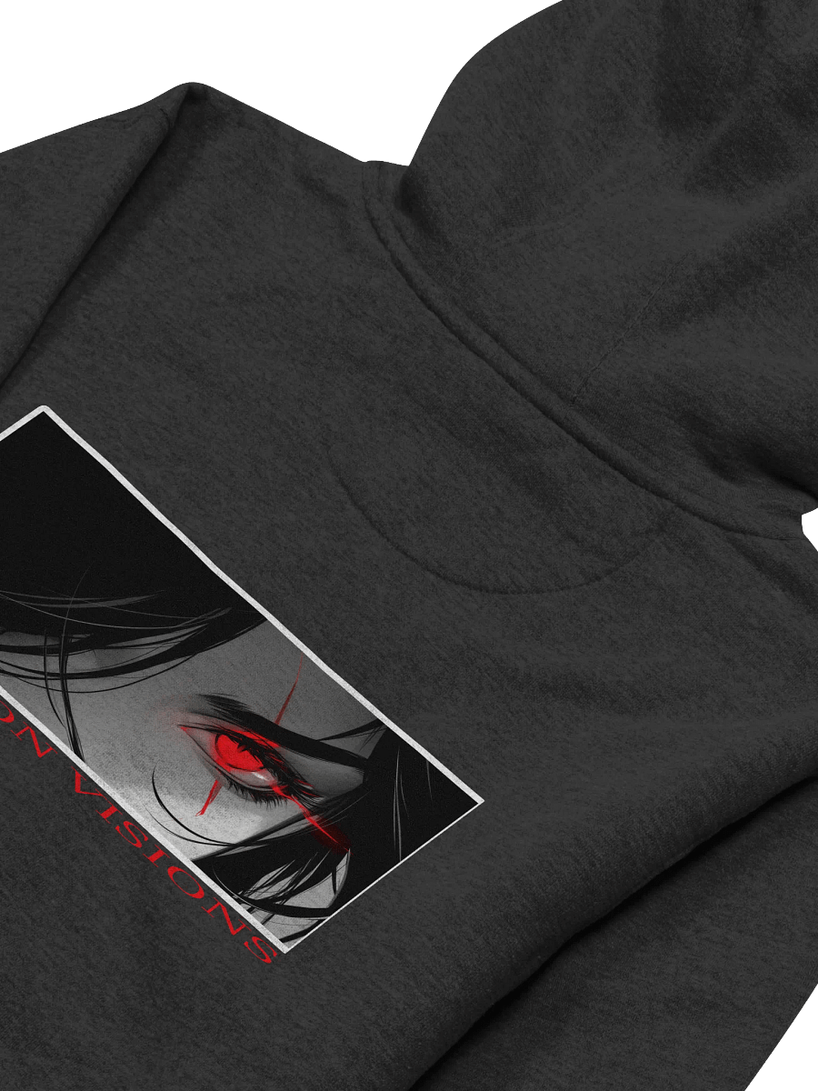 "Crimson Visions" Back Unisex Printed Hoodie product image (4)