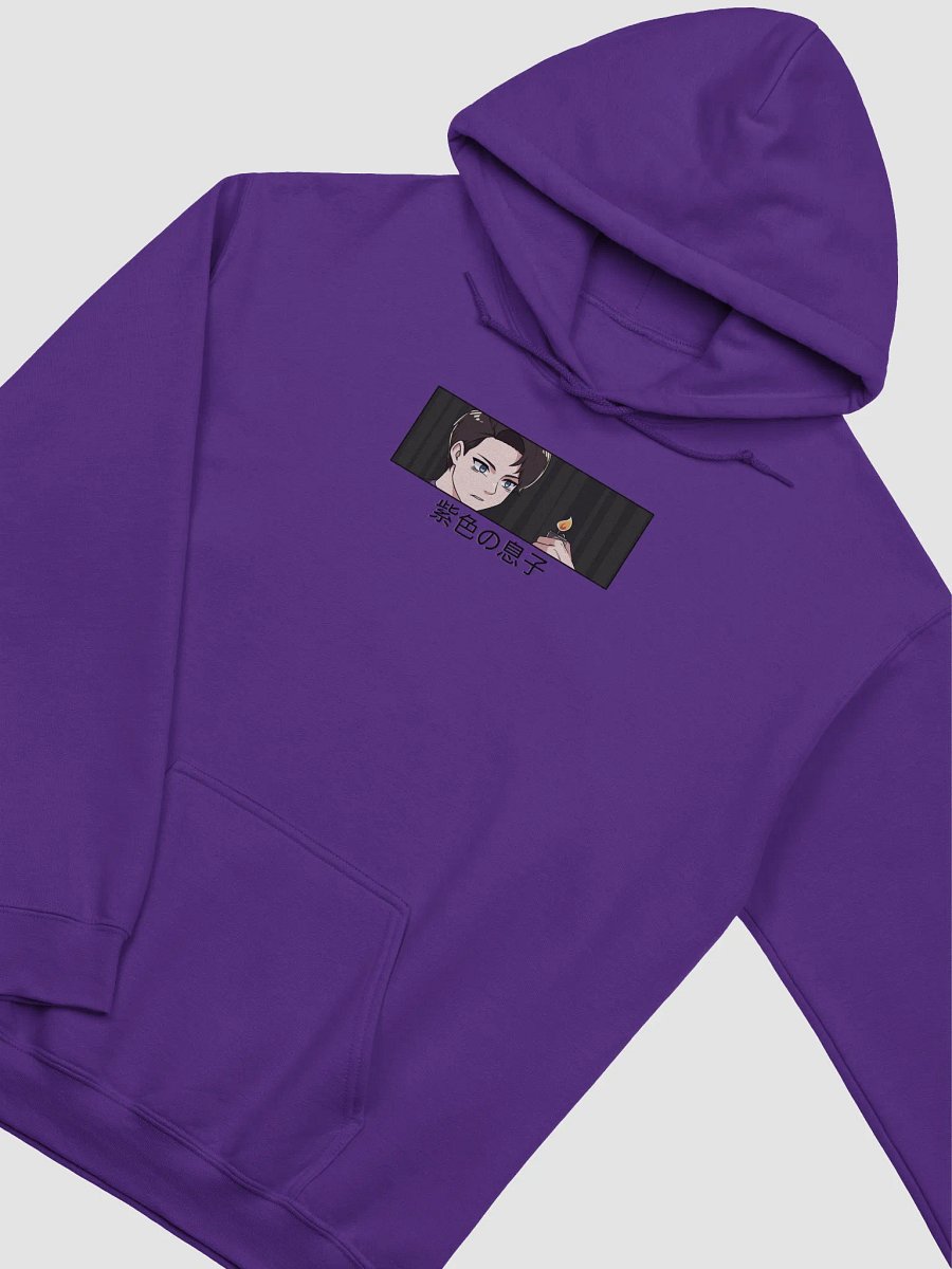 TDreads "PURPLE SON" Unisex Printed Relaxed Fit Hoodie product image (2)