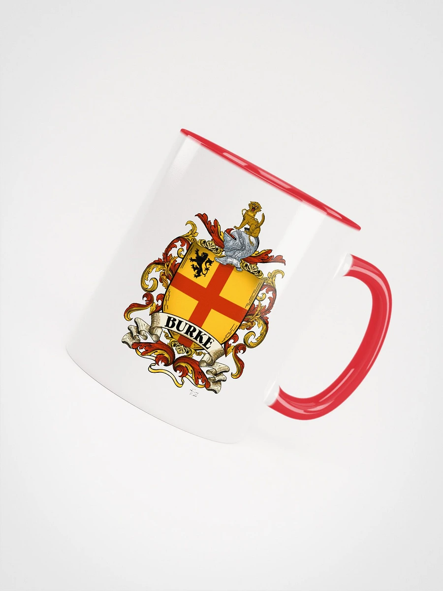 The Burke Family Coat of Arms Crest Coffee Mug product image (4)
