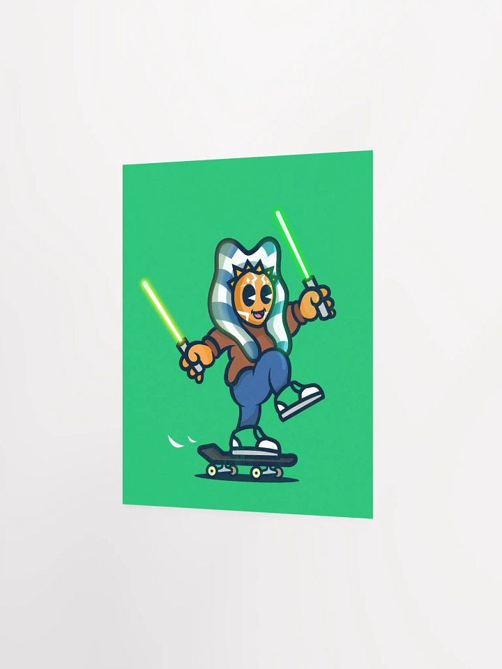 Gray Skater Poster Print product image (6)