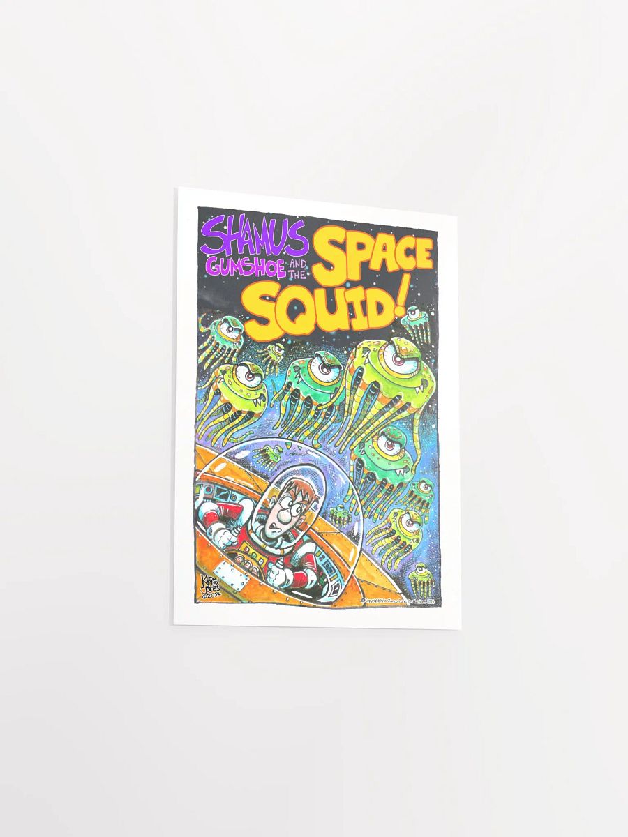 ATTACK OF THE KILLER SPACE SQUID POSTER product image (3)