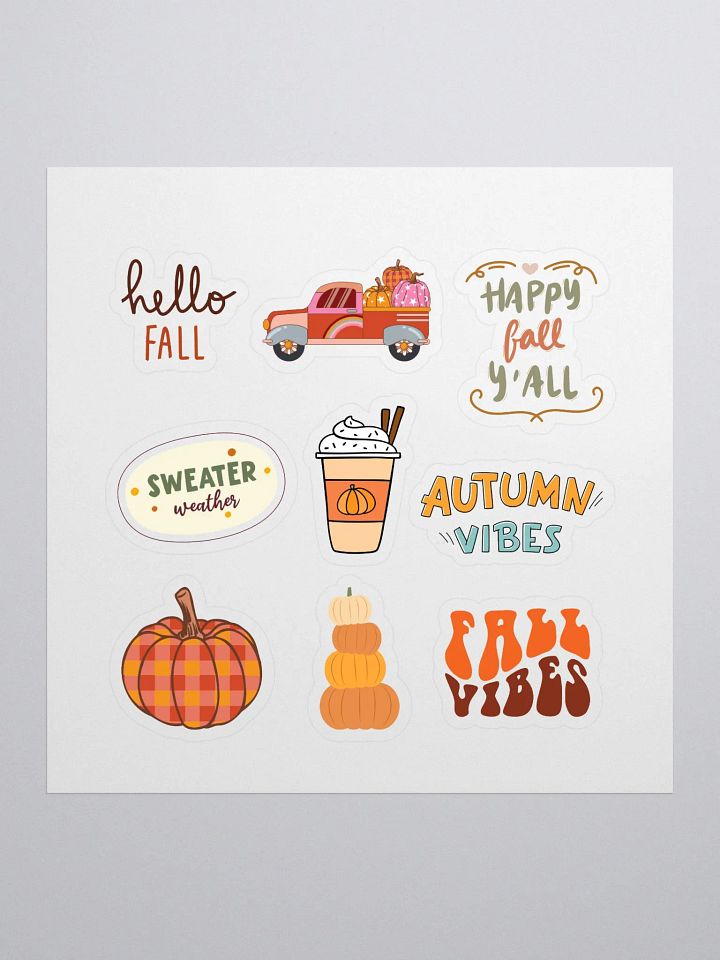 Autumn Vibes Sticker Pack product image (1)