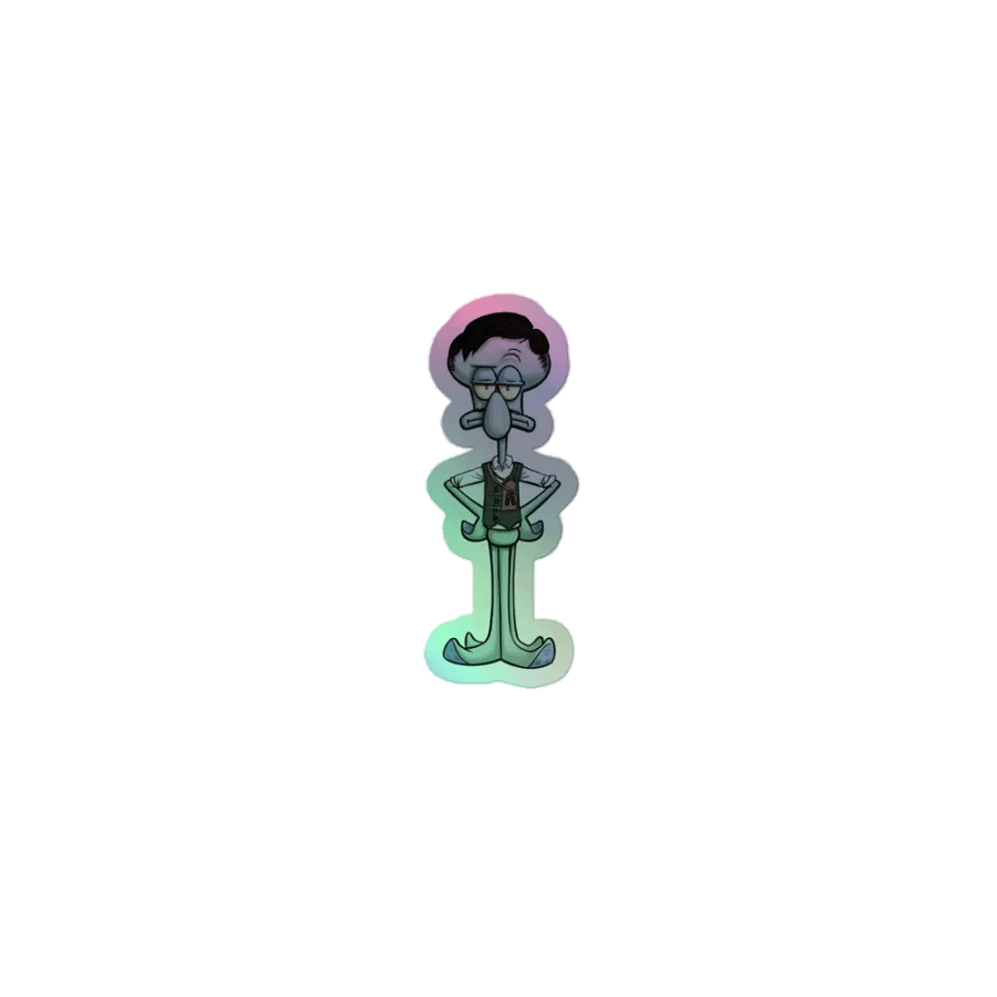 Squidtofen Holo Sticker product image (1)