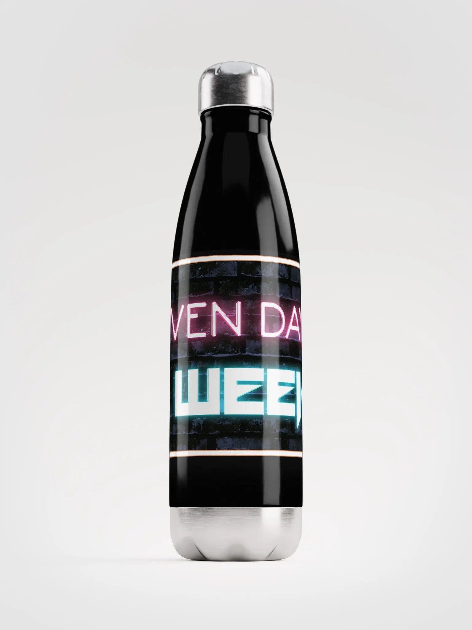 Seven Days A Week Water Bottle product image (1)