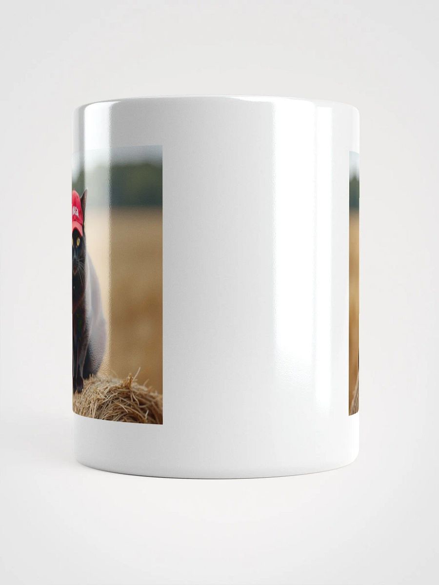MAGA CAT White Glossy Mug product image (5)
