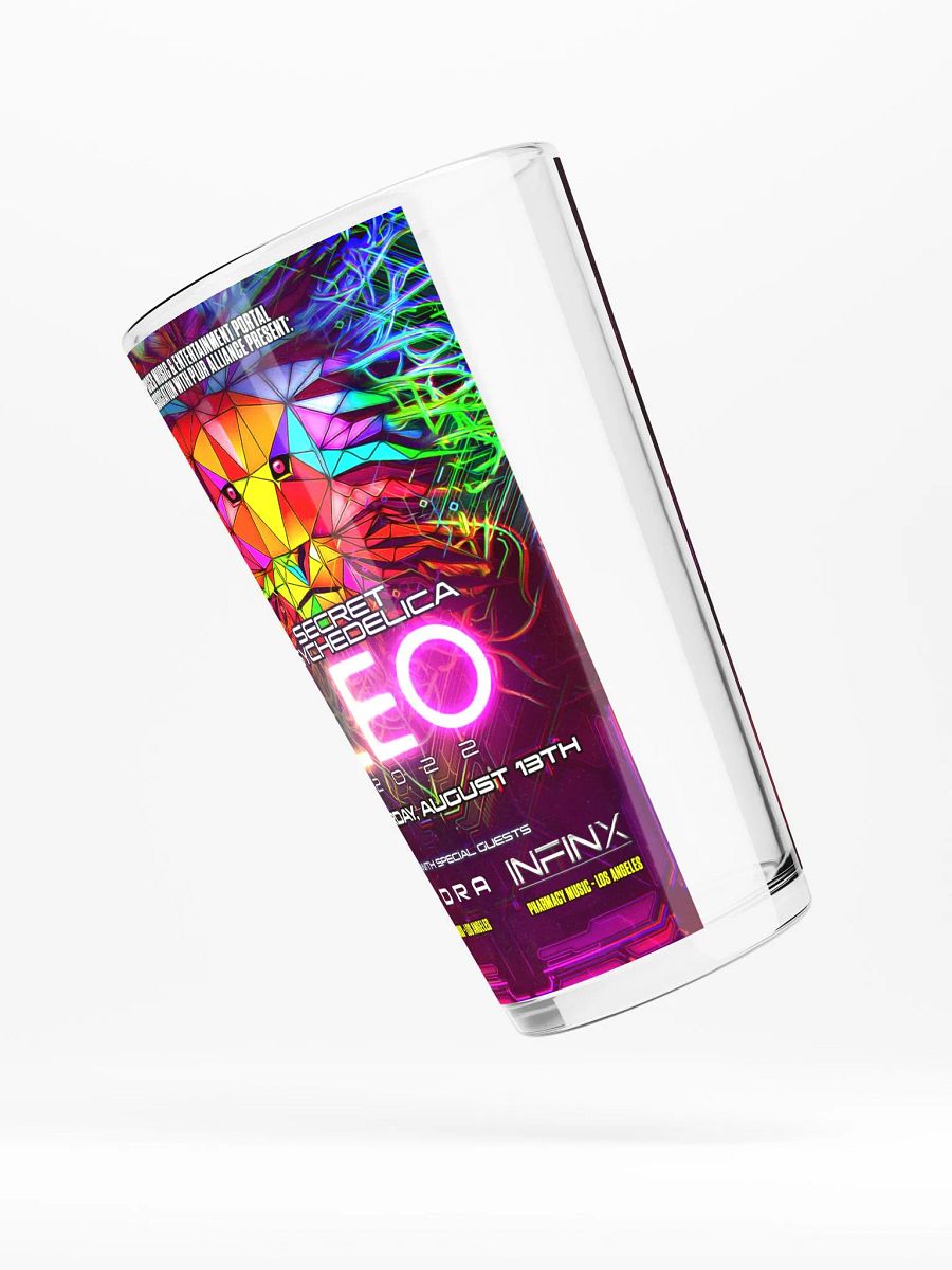 Leo 2022 Shaker Pint Glass product image (3)