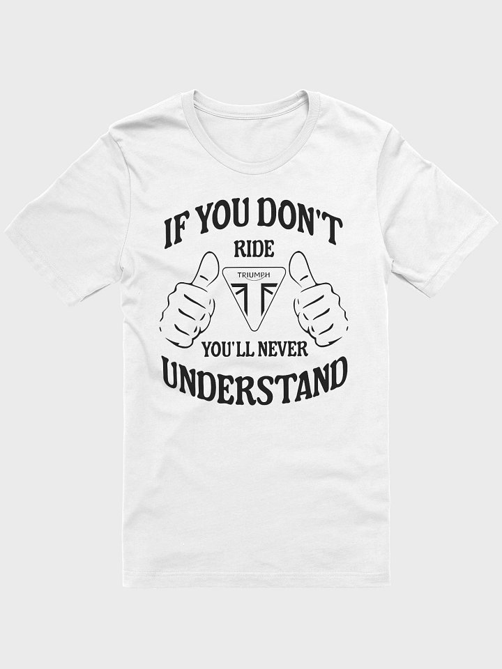 Ride Triumph (black) T-Shirt product image (22)