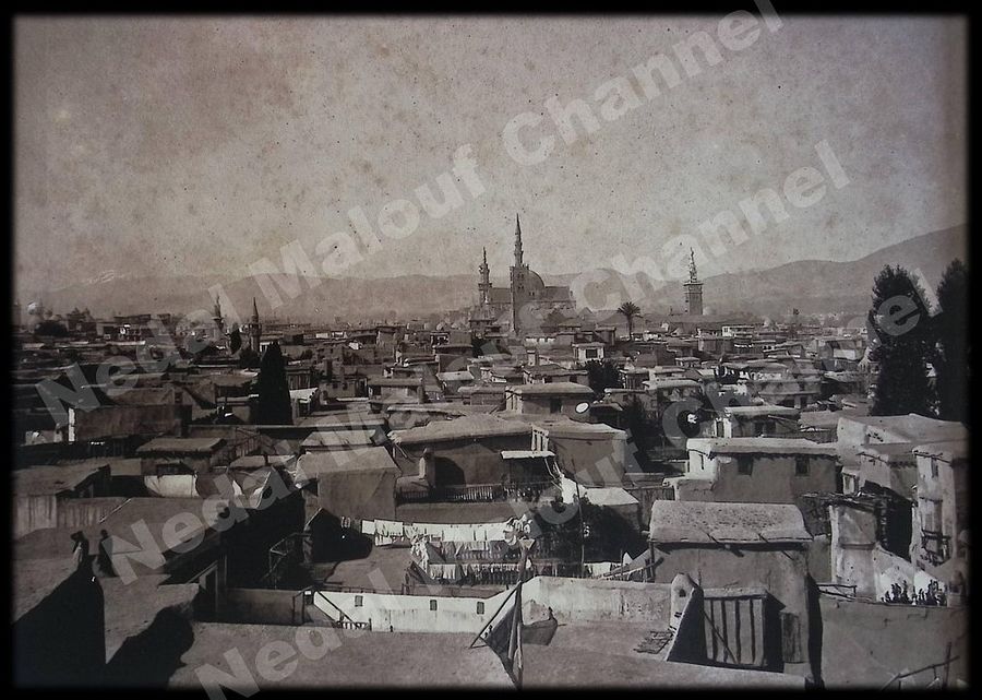 دمشق منظر عام صورة رقمية 1870 (3) product image (1)