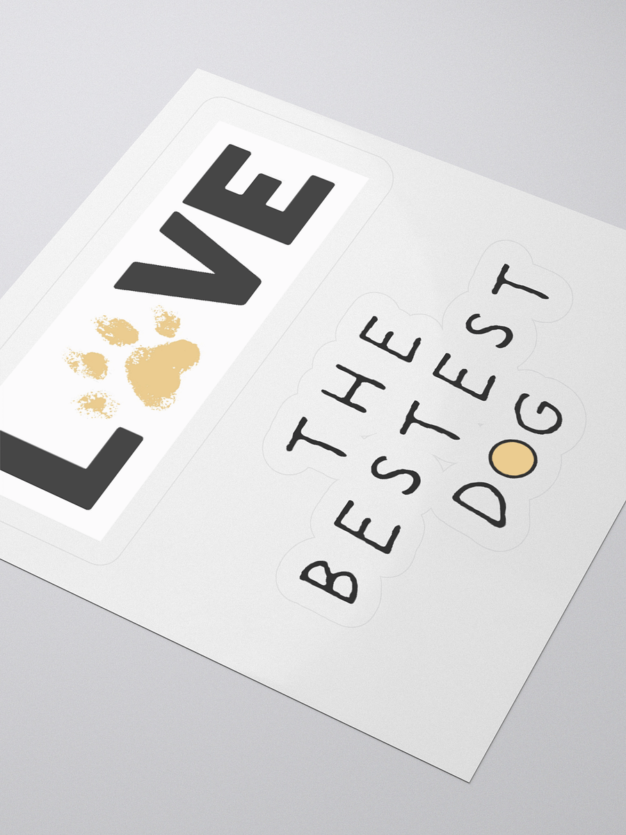 The Bestest Dog + Love Stickers product image (3)