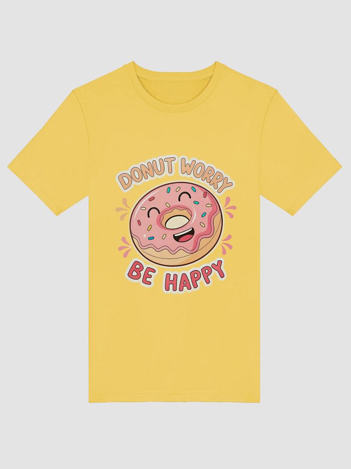 Donut Worry Be Happy T-shirt product image (5)