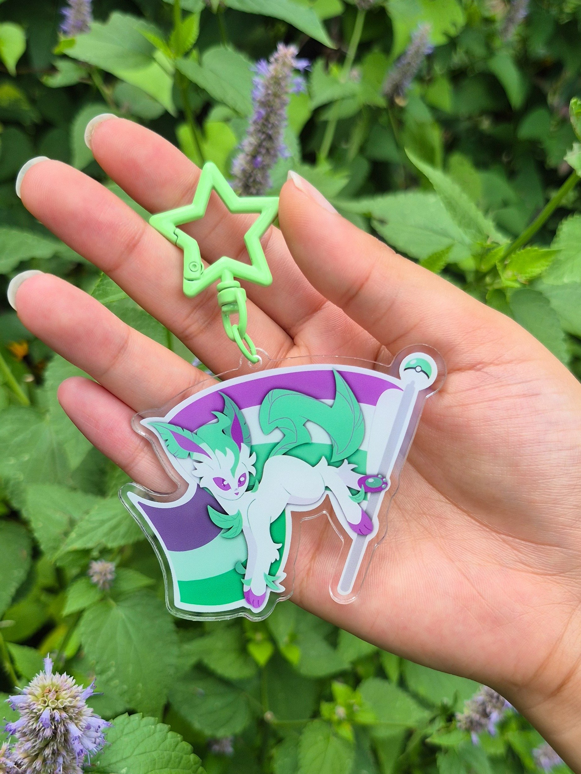 Gender Queer Leafeon Charm product image (2)