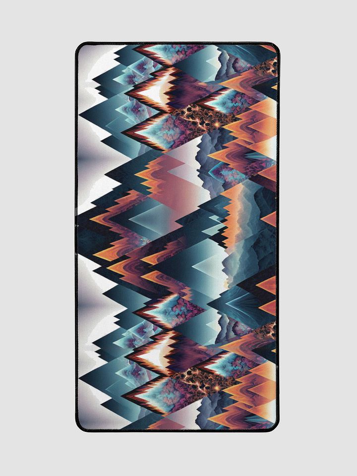 Desk Mat (31.5x15.5 inches) - Modern Rustic Boho Mountains product image (2)