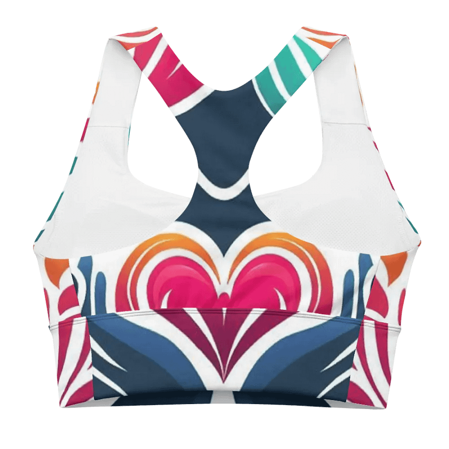Harmony Heart Longline Sports Bra product image (2)