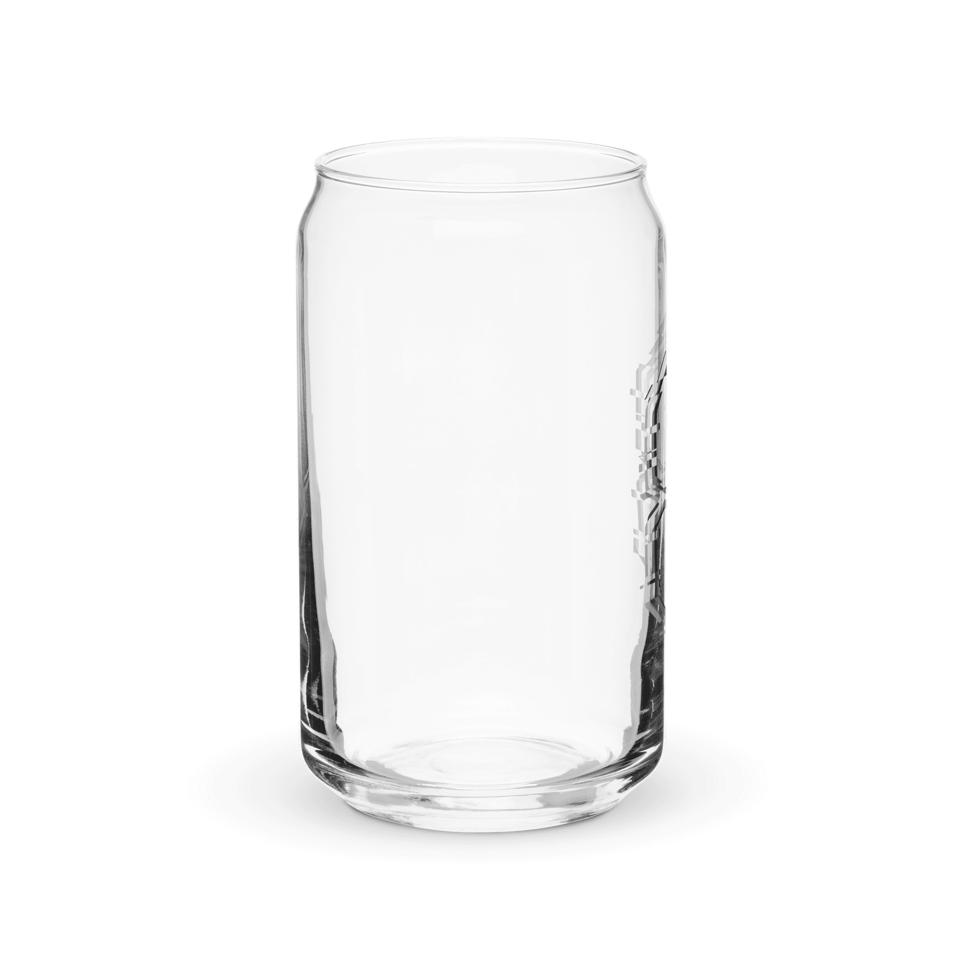Monochrome Glitch Era Can-Shaped Glass product image (4)