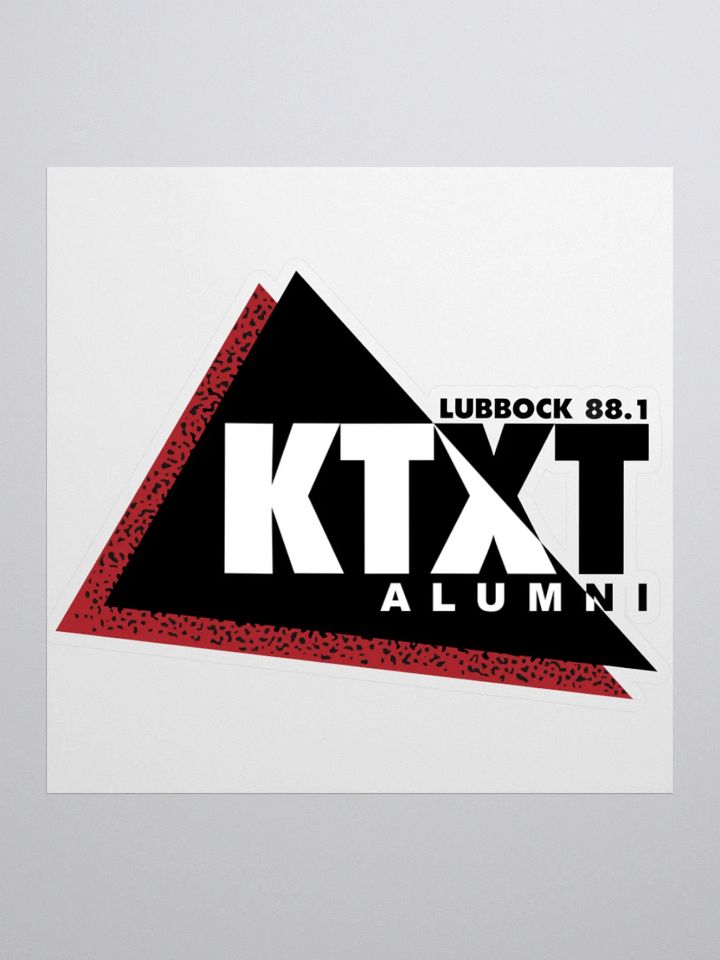 KTXT Alumni Sticker product image (1)