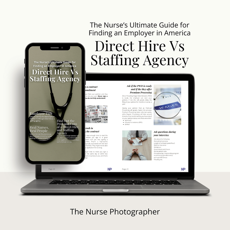 The Nurse's Ultimate Guide For Finding An Employer In America product image (1)